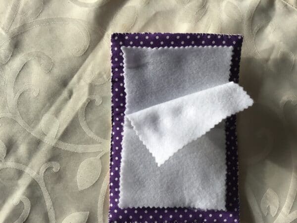 Handmade patchwork needle book - product image 3