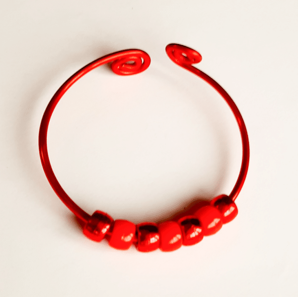 Anxiety bracelet – Red - main product image