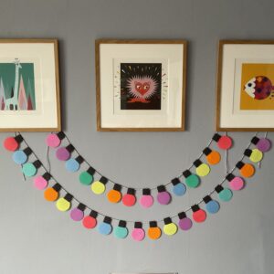 Denmark Pastel Felt Garland