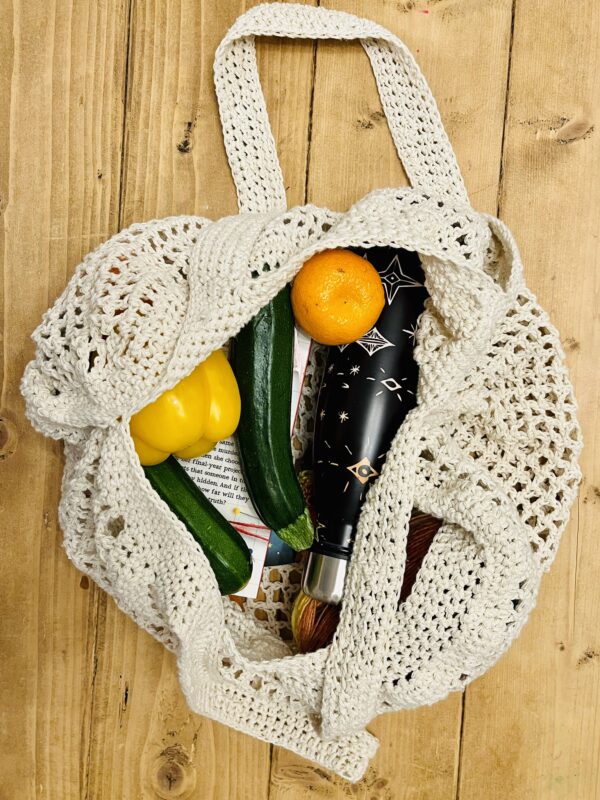 Boho, retro shopping bag, market bag, beach bag - main product image