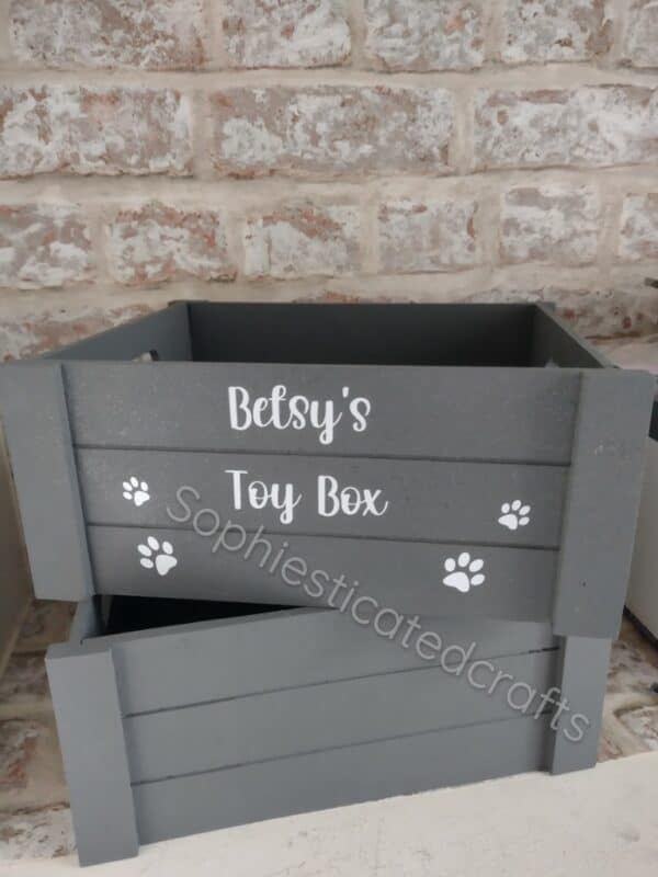 Personalized Wooden Crates - main product image