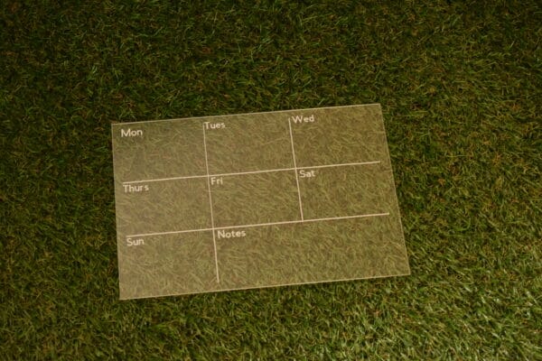 Personalised Weekly Planner, Acrylic Planner, Dry Wipe Clean Planner - product image 4