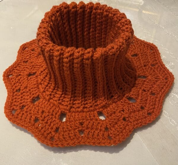 Crochet double warm neck warmer - product image 2