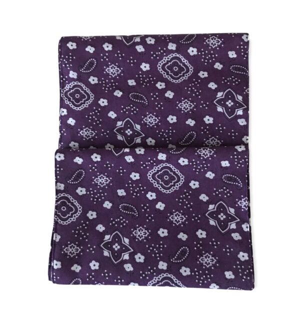 Purple Paisley Infinite Scarf - product image 2