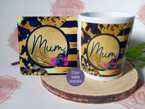 Mum mug and coaster set, mother’s day gift, nan, nanny, grandma gift - main product image