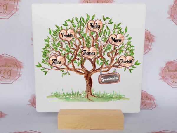 Personalised Family Tree Plaque - product image 5