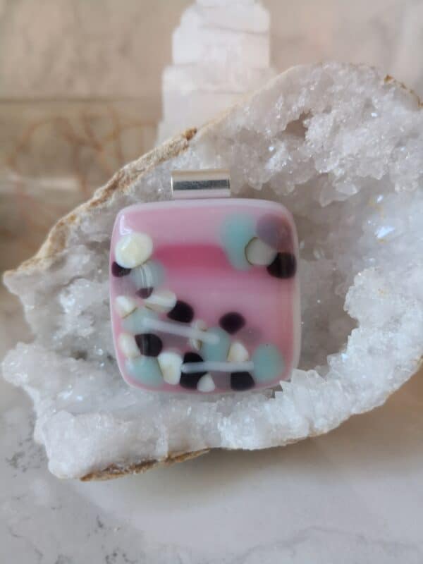 Dots glass pendant - main product image