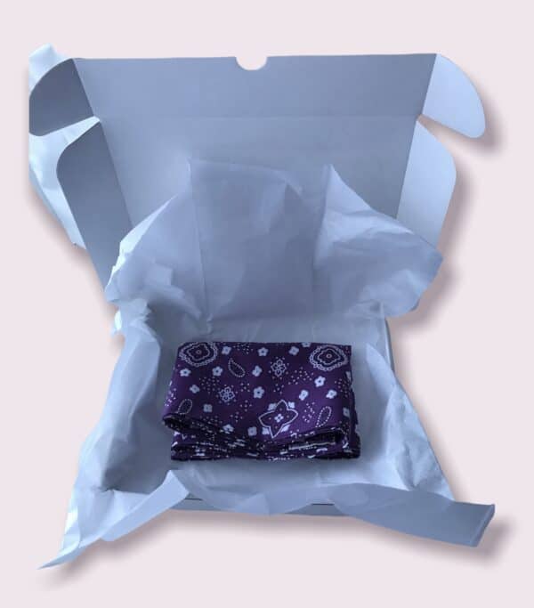Purple Paisley Infinite Scarf - product image 3