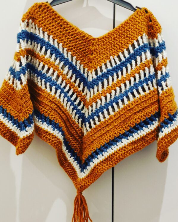 Boho Toddler Poncho - main product image