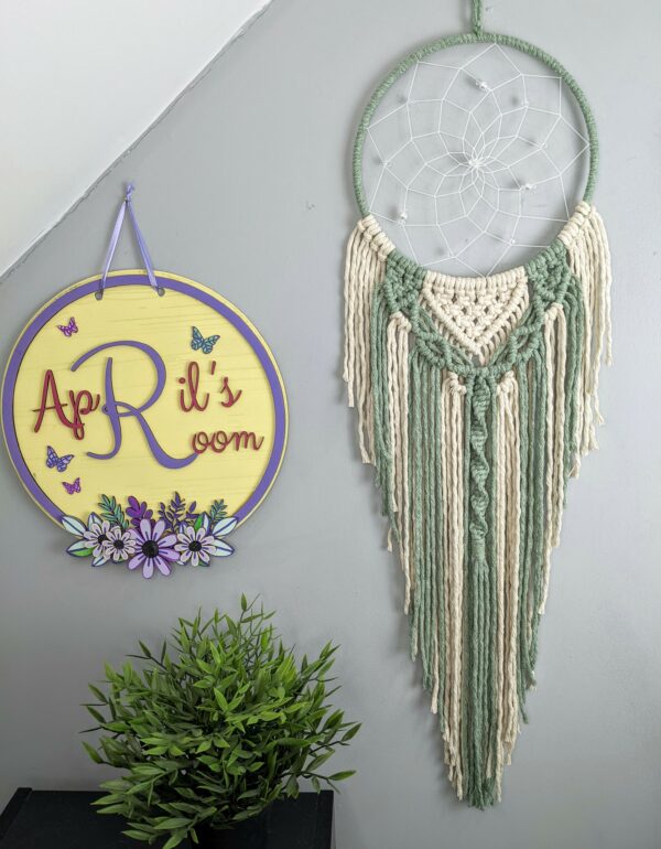 Macrame Dreamcatcher Boho Dream Catcher Macramé Handmade Gift - product image 5