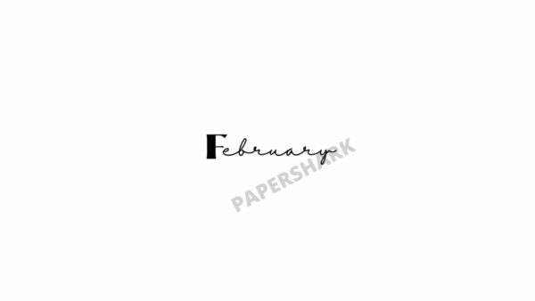 Horizontal Monthly Cover Page Plain Bujo - product image 5