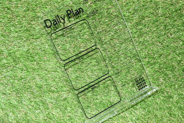 Personalised Weekly Planner, Acrylic Planner, Dry Wipe Clean Planner - product image 3