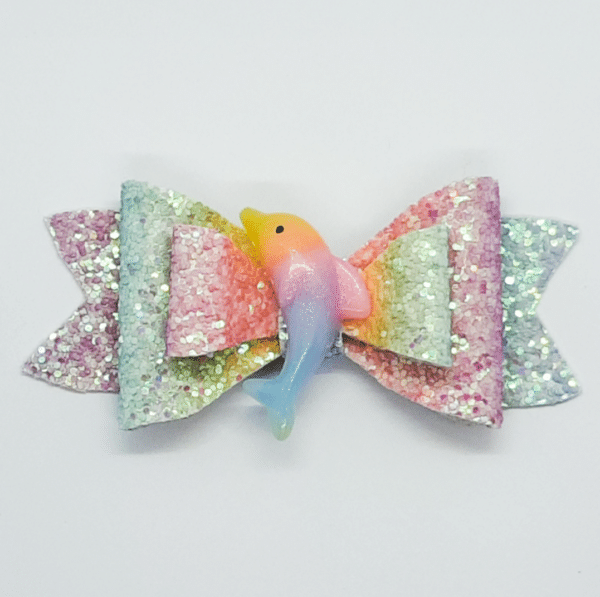 Dolphin hair bow - main product image