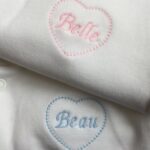 Personalised White Baby Grow