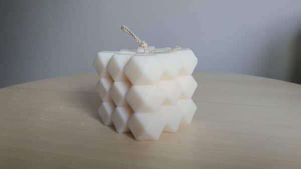 Handmade cube candle - product image 4