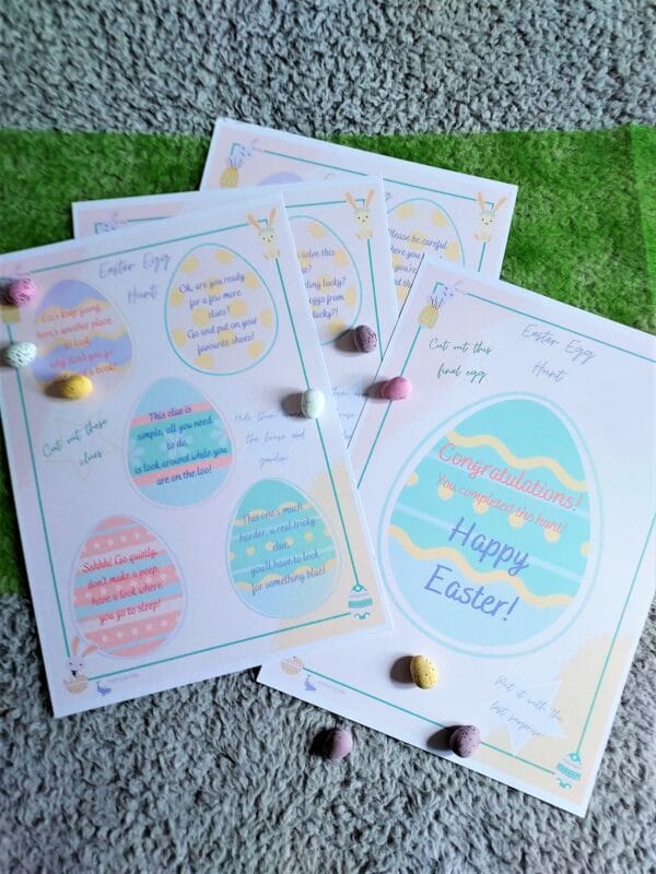 Printable Easter Egg Hunt Clues - product image 4