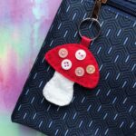 Mushroom Keyrings