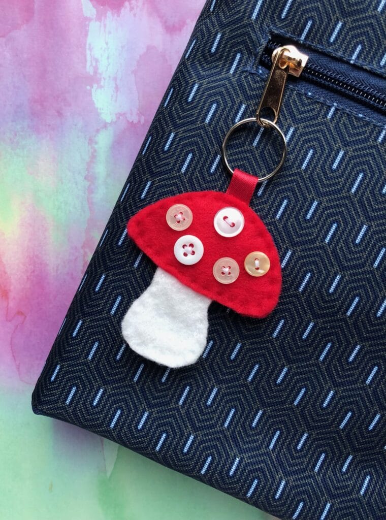 Mushroom Keyrings