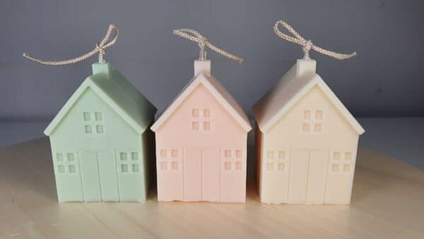 Handmade house candles set | New home gift - product image 3