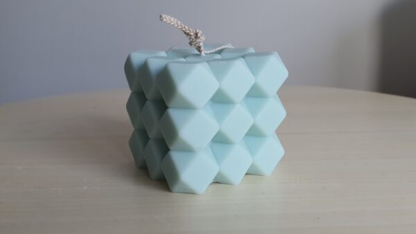 Handmade cube candle - product image 2