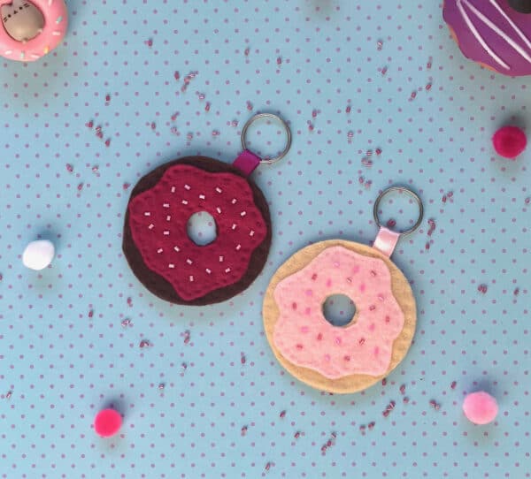 Doughnut Keyrings - main product image