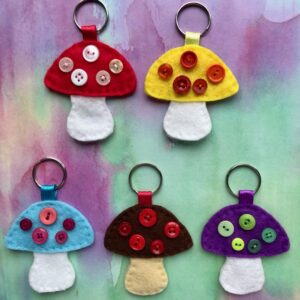 Mushroom Keyrings: placeholder image (loading)