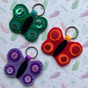 Butterfly Keyrings