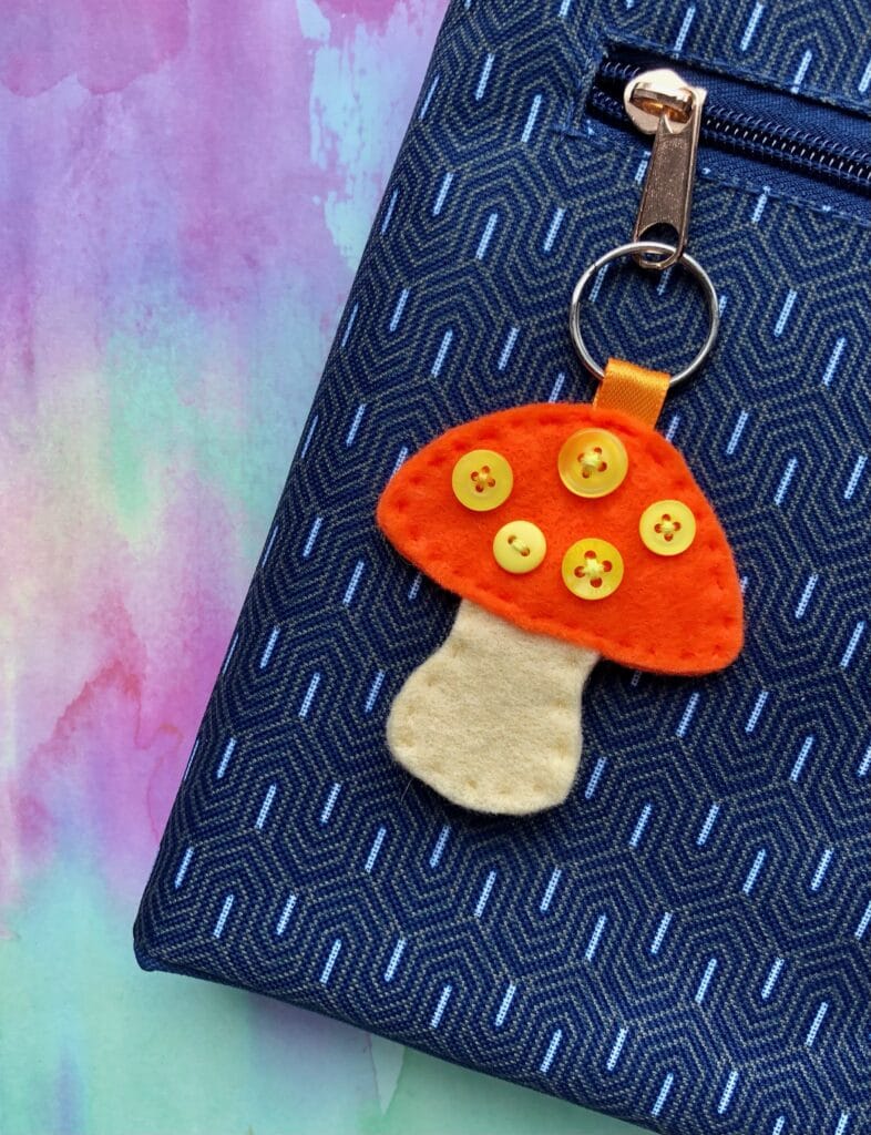Mushroom Keyrings