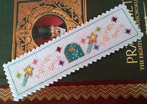 Fairies Only Cross Stitch Bookmark – Fantasy Bookmark - product image 4