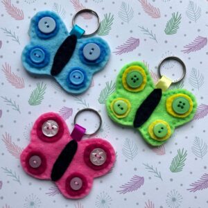 Butterfly Keyrings