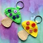 Mushroom Keyrings