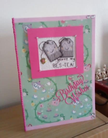 You’re My Bes-Tea – Friendship Birthday Card - main product image