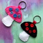 Mushroom Keyrings