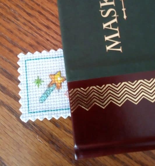 Fairies Only Cross Stitch Bookmark – Fantasy Bookmark - product image 3