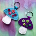 Mushroom Keyrings