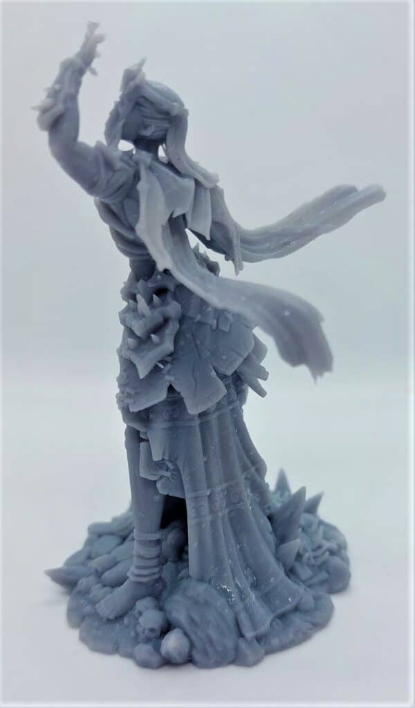 Queen of The Undying – Un painted, 3d printed, print on demand - product image 5