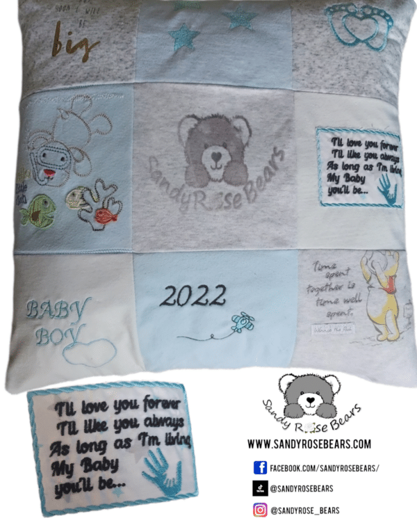 patchwork Memory Cushion - main product image