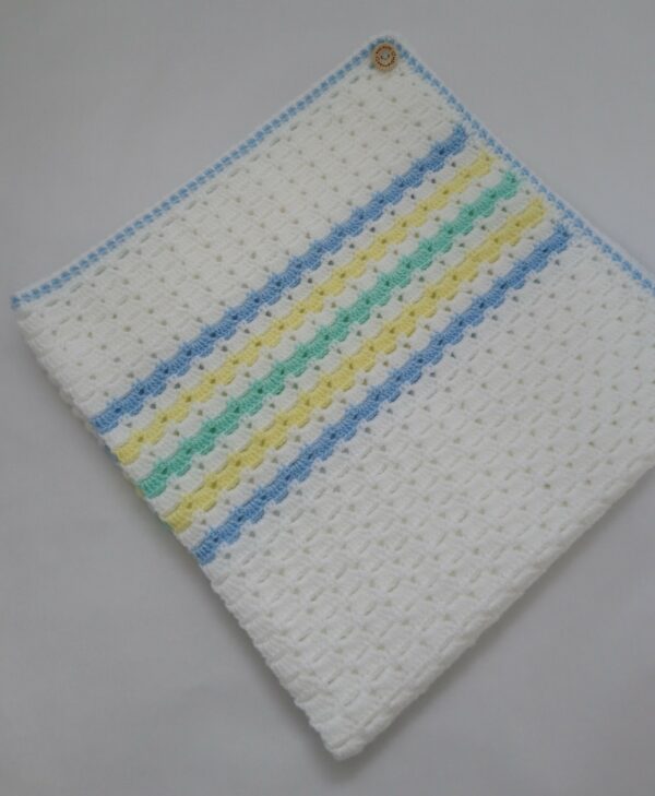 Handmade baby blanket - main product image