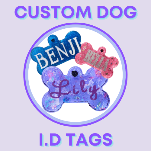 Custom Dog Resin Tags - main product image