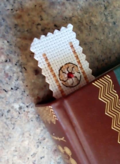 Time For Tea Bookmark, Cross Stitch Bookmark - product image 3