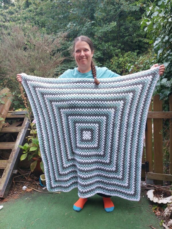 Made to Order Giant Granny Square Blanket - product image 2