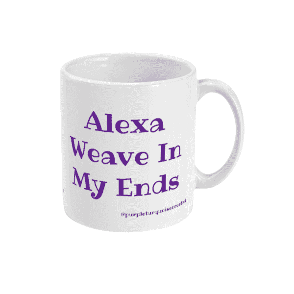 Alexa Weave In My Ends 11oz Mug - main product image