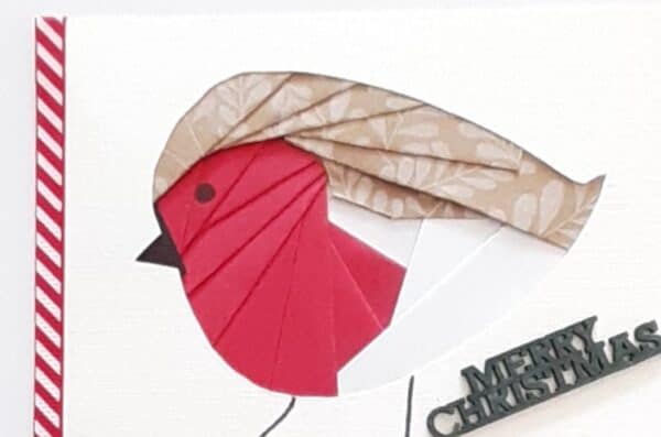 Merry Christmas red Robin Breast card. - product image 2