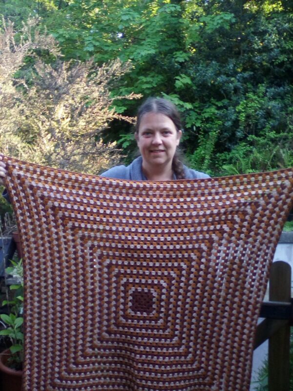 Made to Order Giant Granny Square Blanket - product image 3