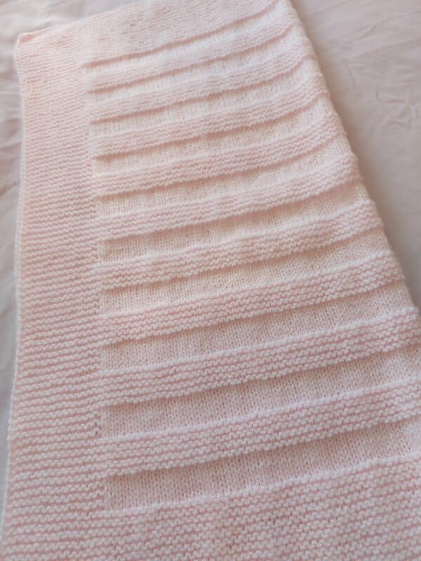 Hand Knitted Baby Blanket - product image 5