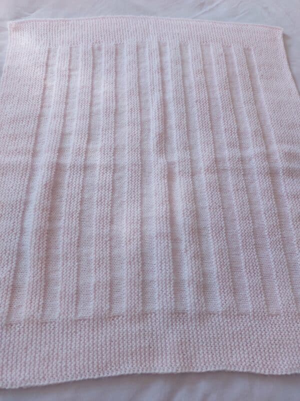 Hand Knitted Baby Blanket - product image 3