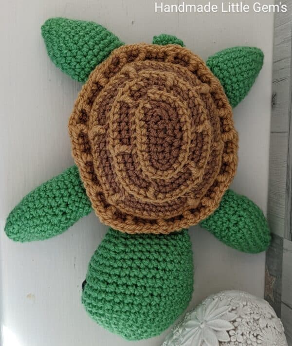 Handmade Crochet Sea Turtle - product image 5