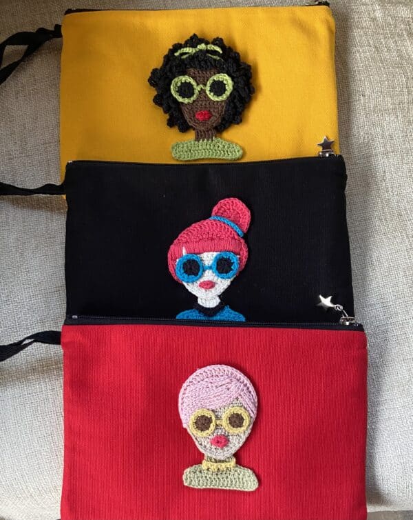 PRE-ORDER- Girl Power clutch bag/makeup bag - main product image