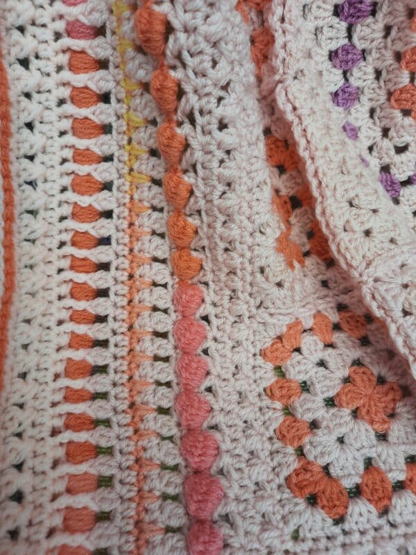 Fuzzy Peach Baby Blanket - product image 4