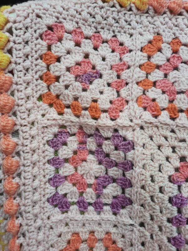 Fuzzy Peach Baby Blanket - product image 3